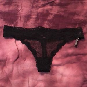 Victoria secret very sexy lace thong size medium